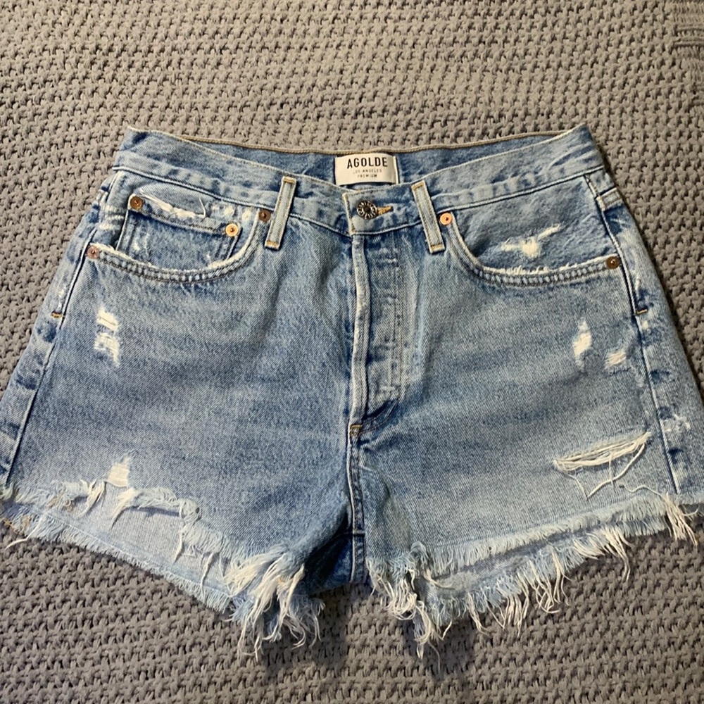 AGOLDE Vintage Parker Cutoff Shorts